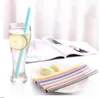 Reusable Silicone Drinking Straws Long Flexible Bar Food Grade Kitchenware Party Straw Accessories Safe for Children