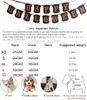 4 couleurs Vêtements pour chiens Chemise d'Halloween T-shirt respirant pour animaux de compagnie Imprimé Vêtements pour chiots mignons Citrouille Fantômes Chauves-souris Vêtements pour chiens pour les fêtes de transformation Petits chiens L A117