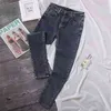 Autunno Arrivo Corea Moda Donna Vita alta Slim Skinny Jeans All-matched Casual Elastico Denim Matita Pantaloni S374 210512