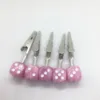 Luxe roze draagbare dobbelstenen vorm cool roken klem clip tabak preroll sigaretten sigaren tips houder beugel stand handpijp ondersteuning DHL