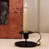 NEWIron Stand Candle Holder Home Dining Table Candles Decoration Candlelight Dinner Props Valentines Day Wedding Decorations RRD11344