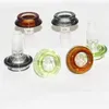 Glasskålar 14mm manlig fog för hookahs Double Layers Slide Bowl Piece med snöflingor Rökning Tillbehör för Bongs Vattenrör DAB Oljeplattor