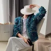 Dames bont faux nerts mode hoogwaardige echte jas Koreaanse vrouwelijke jas winterjassen voor 2022 dames jassen ropa para mujer zjt538