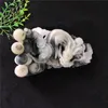 Dekorativa föremål Figurer Natural Delicate High Quality Hand Craft Dushan Jade Crystal Dragon for Home Decoration Gift WLL
