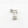 200PCS Alloy Dog Bone Charms Pendants för smycken gör armband Halsband DIY Tillbehör 10.2X16.5mm A-635