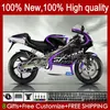 Тело для Priveria RS4 RSV125 RSV-125 RS-125 фиолетовая линия 1999 2000 2001 2002 2003 2004 2005 36NO.99 RSV125RR 99-05 RSV RSV 125 R RR 125RR RS125 99 00 01 02 03 04 05 OEM FACKING