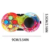 Game Fidget Pad Toy Spinner Rainbow Coloful Camo Controller ADHD Autisme Angst Stress Relief Fun Magic Desk Handvat Squeeze Toys Antistress Volwassenen DHL