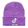 TikTok broderie tricoté aiguille chapeau pour enfants adultes femmes hommes bonnets enfant dessin animé chapeaux filles Bonnet chaud Bonnet casquette d'hiver