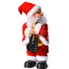 Рождественские подарки Хип встряхивание с музыкой Санта-Клаус Форма Кукла Электрические игрушки Рождественские украшения