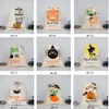Other Festive & Party Supplies Canvas Halloween Sants Candy Bag Large Drawstring Gift Sack Pumpkin Printed Bags For Hallowmas Christmas Decoration