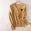 2021 Style Regular designer sweater Long Sleeve Fashion Solid color Crew Neck Kint Sweaters Women Clothes