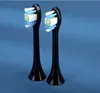 2 sztuk Wymiana Czarne Szczoteczki do zębów do automatycznej Elektrycznej Sonic Szczoteczka Szczoteczka Głowy Szczotki do zębów Czyszczących - Czarny