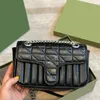 2021 Luxus Designer Shopping Haspe Brieftasche Mode Frauen Umhängetaschen Totes Umhängetasche Innenschlitz Tasche Umschlag Ketten Geldbörsen Dame Casual Brief Handtaschen