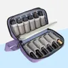 Opbergzakken Travel Portable houdt 12 flessen Case Home Organizer Anti Kras voor Nagellak Manicure Multifunctionele dubbele laag