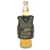 7 Kolor Mini Tactical Kamizelka Outdoor Molle Kamizelki Wino Butelka Pokrywa Napój Cooler Regulowany Rękojeść Drinkware Lla9192