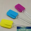 1 pièces Silicone spatule cuisson grattoir crème beurre pâtisserie outils manipulés cuisson gâteau brosses ustensile de cuisine couleur aléatoire