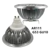 G53 / GU10 ES111 QR111 AR111 LED Downlight 9W 12W 스포트 라이트 따뜻한 흰색 / 자연 백색 / 냉각 흰색 입력 AC85-265V