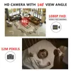 Kameralar Full HD 1080 P Ev Güvenlik Kamera Gizli Gece Görüş Hareket Algılama ile Micro Sırrı Video Kaydedici IP