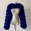 ファッション冬の高品質ショートフェイクの毛皮のコートの女性ビンテージ長袖暖かいミンクスリムジャケット毛皮のようなフェムミトップ211220