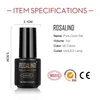 ROSALIND Gel Smalto per unghie Lampada Tutto per unghie Art Manicure con base opaca Top Coat Semi permanente Gellak Smalto gel per unghie Vernici