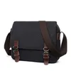 Men's Canvas Satchels Messenger Bags Male High Quality Crossbody Shoulder Bag for Men Casual Business School Travel