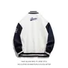 Męskie Kurtki Przyjazd Jesień I Wiosna Cienka Light List Emrboidery Baseball Bomber Jacket Patchwork Unisex Damski Darmowy Płaszcz