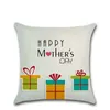 Cushion/Decorative Pillow Mother's Day Series Theme Gift Pillowcase Bedroom Decor Bed Cushion Cover Linen Office Seat Lumbar