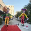 ハロウィーンカーニバルパーティードレス歩く膨脹可能な頭蓋骨の男子人形3.5mの照明爆破爆発のためのスケルトンの衣装のマリオネットスーツのためのパレードショー