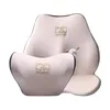 Cuscini per sedili 3D Flanella Memory Cotton Cuscino per collo per auto Cuscino lombare morbido per accessori per la cura del pad per l'aumento dell'ufficio