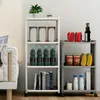 3/4 Tier Storage Cart Trolley Slide Out Rack Holder Home Kitchen Pull Out Shelf-3 Layers