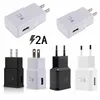 Cargadores de buena calidad OEM Cargador rápido de pared USB de carga rápida adaptable 15W 9V 1.67A 5V 2A Adaptador EE. UU. Enchufe de la UE para Samsung Galaxy S21 S20 S10 S9 Note 10