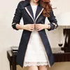 Trench Coats For Women Fashion Black Autumn Clothes Jackets