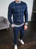 Męskie Dresy męskie Bluza dresu Kurtki Zipper Set Męskie Spodnie dresowe Multi-Pocket Fashion High Street Zestawy