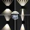 Lâmpada de parede LED à prova d 'água ip65 alpendre luzes de jardim SCONCE varanda terraço decoração iluminação luz