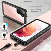 Waterproof Phone Cases Clear Back Cover Full Body Heavy Duty Shockproof IP68 for iPhone 14 13 12 Pro max 12Pro XR XS 8 7 Samsung Galaxy S23 Ultra S22