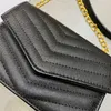 Borsa a tracolla di piccole dimensioni Ultima borsa della borsa per le donne Borse geometriche di alta qualità Catena scozzese Crossbody Laser Diamond2133