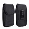 Universal Nylon Holster Belt Clip Cance Weist Pouch Cases Outdoor Sport Travel Camping Fraced for 3.5-6.3 Inchone Phone iPhone 12 Pro Max Samsung S21 Ultra Huawei