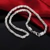 CHAINS FACTORY DIRETO 925 colares de prata esterlina para jóias de charme MEN039S 20 polegadas