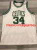 Vintage Paul Pierce Swingman Camisa de Basquete Branca Bordada Personalizada Qualquer Nome Número XS-5XL 6XL