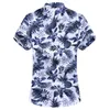 45KG120KG Summer Mens Casual Shirt Regular Fit Men swobodne guziki Down z krótkim rękawem Sukienki Mężczyźni Camisa 5xl 6xl 7xl 210412