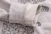 Saileroad 공룡 인쇄 어린이 후드 스웨터 소년 의류 2-7years 키즈 겉옷 의류 가을 아기 긴 소매 211110
