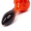 Oil Burner Tubes heady glass pipes Blue Fumed Turtle hand Blown tube Smoking pipe Wholesale
