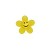 30 мм акриловые цветы солнца Цвета отцветающие улыбка лицо ремесел мода ювелирных изделий для сережек брелок diy