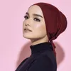 Modal Soft Soft sotto Cap Hijab Hijab Cap Stretchy Musulmano Donne Bendage Sottaceta Sottoparscarf Bonnet ISLAMIC PLAIN TUBAN HAPBBORGABILE