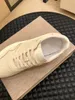 Handsome mens designer dress shoes letter carved beige Luxury fashion Men casual sports trainers Shoe with original box