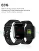Smart Watch Smart Watch Uomo Chiamata Bluetooth ECG Smartwatch da 1,75 pollici Donna Pressione sanguigna Fitness per Android iOS Scatta foto da remoto