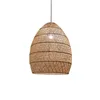 Pendant Lamps Natural Rattan Wicker Hanging Lamp Chinese Style Suspension Vintage For Living Room Dining Farmhouse Lighting