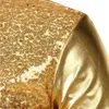 Mäns disco glänsande guld sequin metallisk design klänning skjorta långärmad knapp ner jul halloween bday party scen kostym 210721