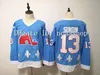 Vintage Hockey Jerseys Joe Sakic Quebec Nordiques Doug Gilmour Wendel Clark Pavel Bure Mats Sundin Peter Stastny Lemieux Brian Lee5766764