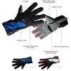 ROBESBON Guanti da ciclismo invernali caldi Guanti da bicicletta in pile termico antivento Guanti da bicicletta con dita intere Sport all'aria aperta Sci Bike Guanto lungo H1022